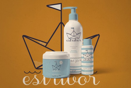 дизайн упаковки детской косметики Estribor
