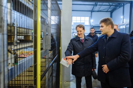 Новое овощехранилище открылось в Воронежской области