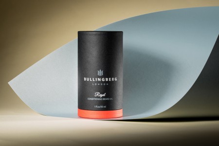дизайн упаковки масла для бороды Bullingberg