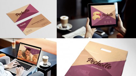 дизайн упаковки печенья Pecholle