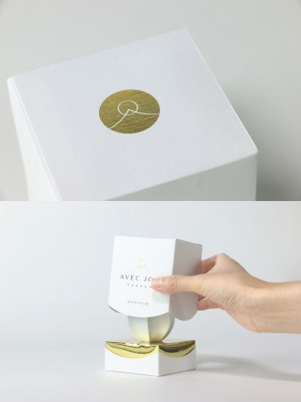 дизайн упаковки парфюма AVEC JOIE