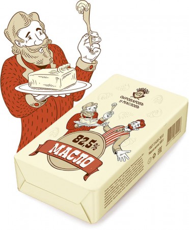 дизайн упаковки "Сыроваровъ и Масловъ"