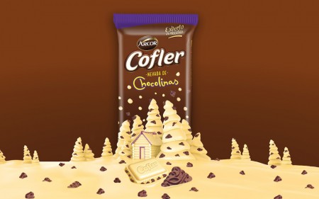 дизайн упаковки шоколада Cofler