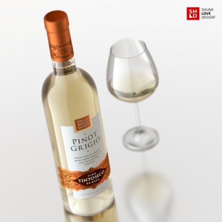 дизайн упаковки для вина PINOT GRIGIO