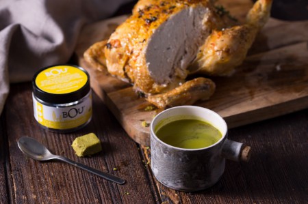 дизайн упаковки бульонных кубиков BOU