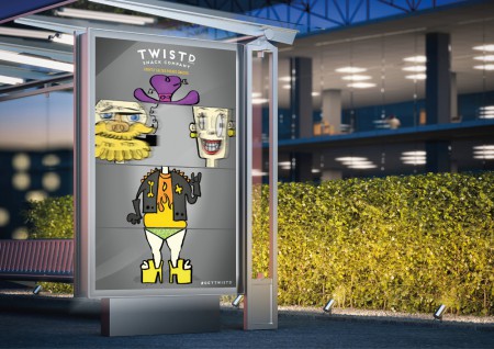 дизайн упаковки чипсов Twistd