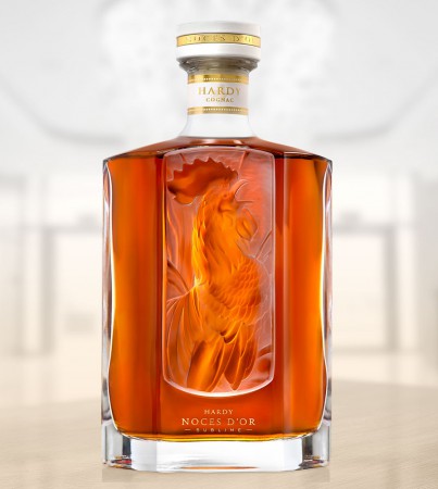 дизайн упаковки коньяка NOCES D’OR SUBLIME