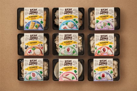У Fabula Branding пельмени "Как дома"