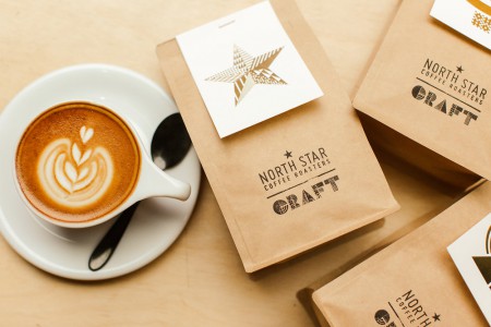 дизайн упаковки кофе Craft x North Star Coffee Roast
