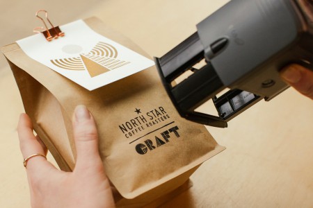 дизайн упаковки кофе Craft x North Star Coffee Roast