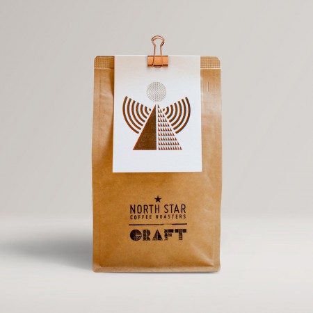 дизайн упаковки кофе Craft x North Star Coffee Roast