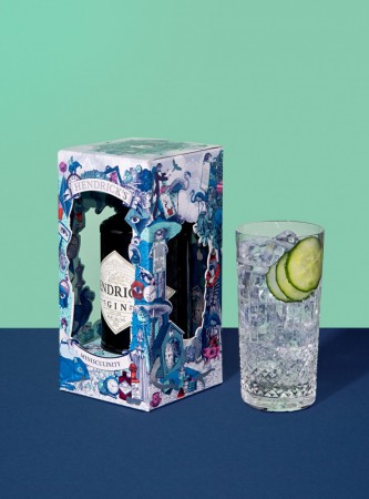 дизайн упаковки джина Hendrick’s