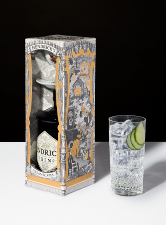 дизайн упаковки джина Hendrick’s