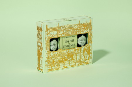 дизайн упаковки джина Hendrick’s