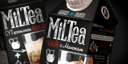 дизайн упаковки холодного чая Miltea