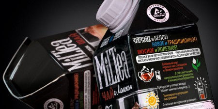 дизайн упаковки холодного чая Miltea