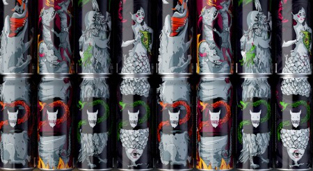 дизайн упаковки пива пивоварни "Чаща"