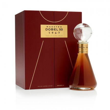 дизайн упаковки текилы Maestro Dobel “1967”