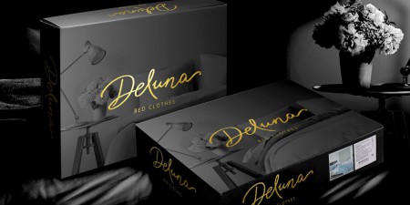 дизайн упаковки текстиля Deluna