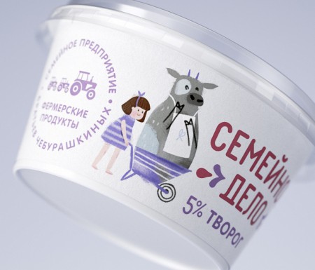 дизайн упаковки "Семейное дело"