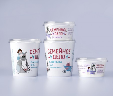 дизайн упаковки "Семейное дело"