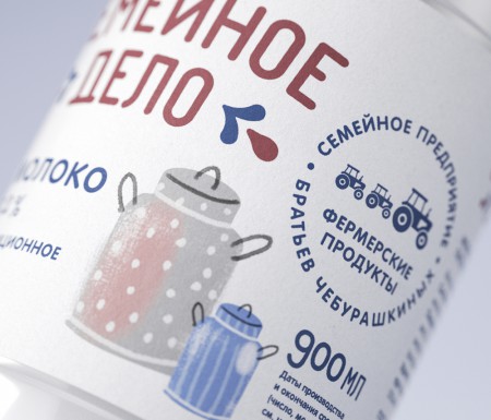 дизайн упаковки "Семейное дело"