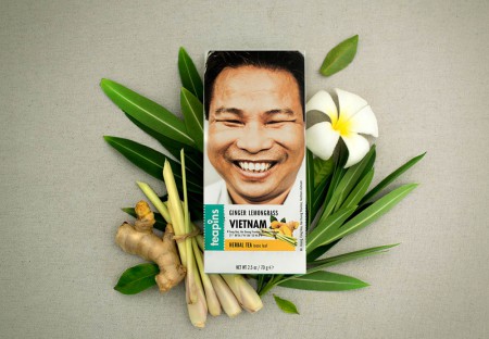 дизайн упаковки чая Teapins
