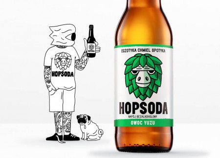 Обезьяна во хмелю Hopsoda