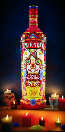 SmirnoffX1 празднует День мертвецов