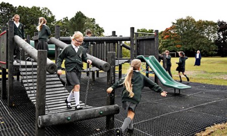 Colgate сделал игровую площадку из использованных зубных щеток