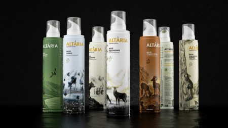 дизайн упаковки масла Altaria