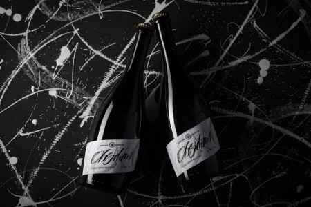 дизайн этикетки пива Obsidian