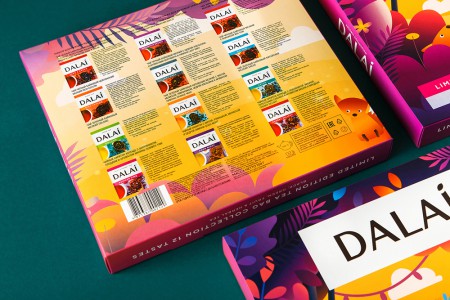 Fabula Branding упаковали праздничный чай Dalai