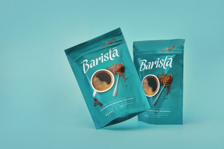 Fabula Branding упаковали растворимый кофе Barista