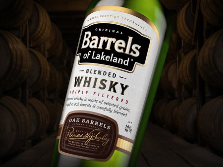 упаковка виски Barrels of Lakeland