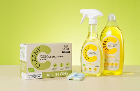 Brand Brothers разработали дизайн упаковки для экологичной бытовой химии Cleeny
