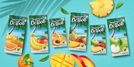 новый дизайн упаковки "Фруктовый остров"