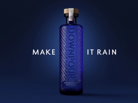 упаковка джина Downpour
