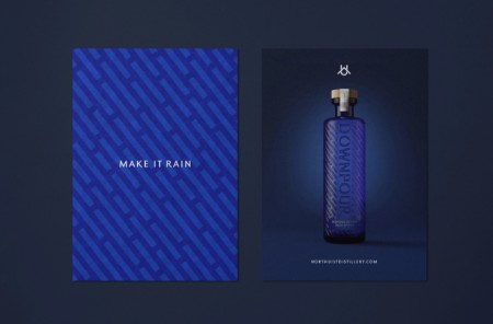 упаковка джина Downpour