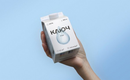 "КЛЮЧ" - питьевая вода в нетипичной упаковке