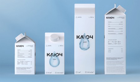 "КЛЮЧ" - питьевая вода в нетипичной упаковке