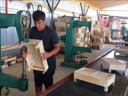 На юге Дагестана открылся цех по производству тары для сельхозпродукции