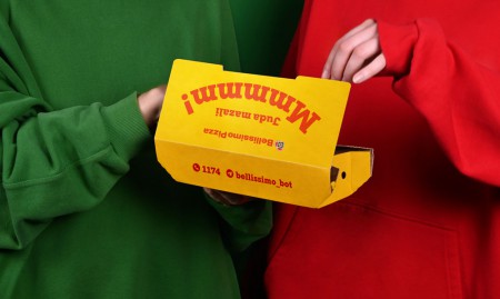 "Супрематика" разработали яркий ребрендинг сети пиццерий Bellissimo Pizza