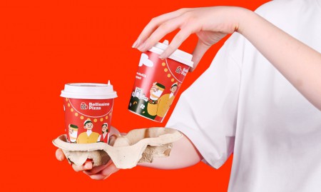 "Супрематика" разработали яркий ребрендинг сети пиццерий Bellissimo Pizza