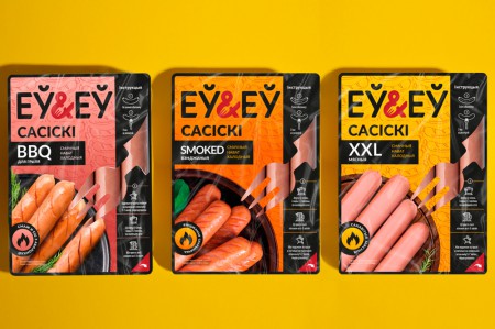 PRIMARY разработали бренд сосисок "ЕЎ&ЕЎ"