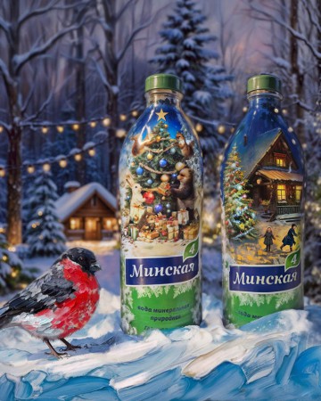 "Минский завод безалкогольных напитков" выпустил напитки в праздничной упаковке