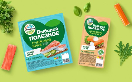 Getbrand разработали дизайн упаковки для рыбной продукции "Выбирай полезное"