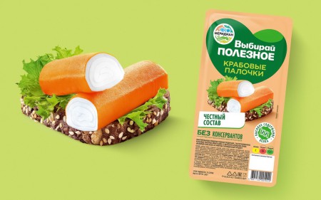 Getbrand разработали дизайн упаковки для рыбной продукции "Выбирай полезное"
