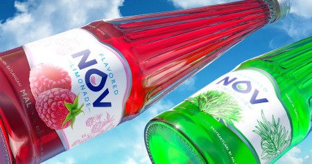 В Minim разработали дизайн упаковки для лимонадов NOV