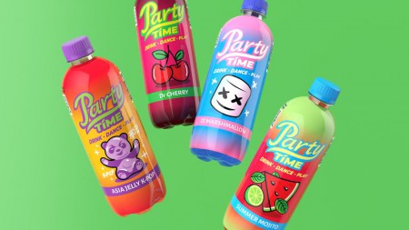 CUBA Branding разработали дизайн упаковки для лимонадов Party Time